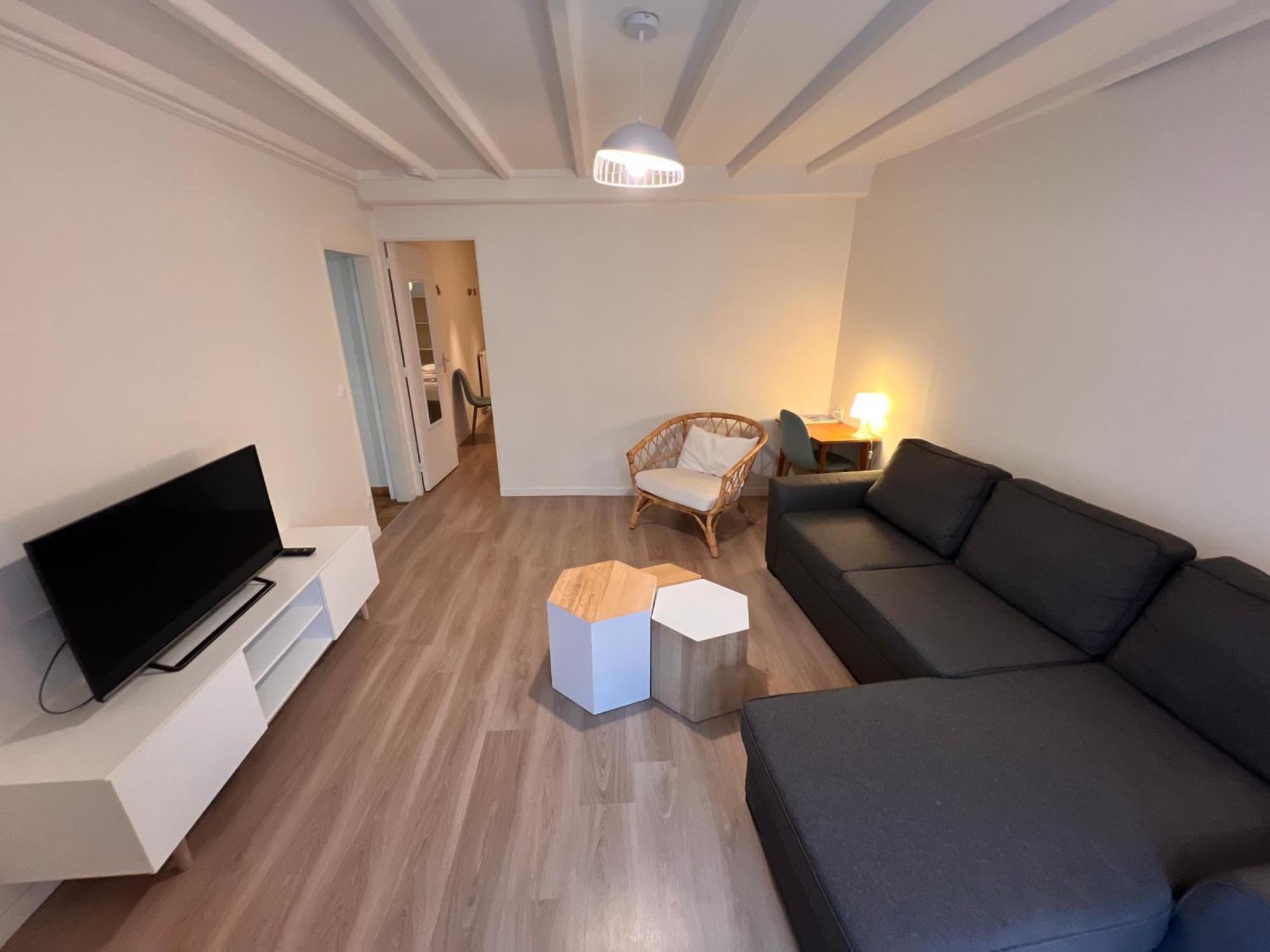 Appartement RDC 9 personnes, 2 chambres, wifi, proche du centre La Bourboule Extérieur photo